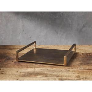 Antique Tray With Handle Food Serving Trays For Parties Wedding Occasion <b>Table</b> Decoration Accessories Modern Trays Handmade - Product Image 1