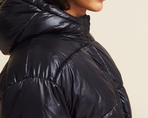Veste matelassée d'hiver pour femme, élégante, décontractée, mode urbaine, imperméable, en coton teint écologique, vente en gros, haute qualité - Product Image 3