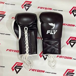 Conjunto de Boxeo Personalizado Fly, Fabricación OEM, Guantes de Boxeo Personalizados, Protector de Cabeza, Protector Inguinal, Kickboxing, Cuero - Product Image 3