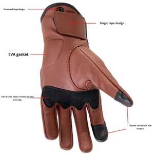 Wholesale Price Leather <b>Gloves</b> New Design Leather <b>Gloves</b> Best Material Leather <b>Gloves</b> Made Pakistan Private Label Leather <b>Gloves</b> - Product Image 2