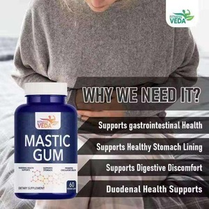 Gomme de Mastic Naturelle 60 Capsules Végétales Soutien Digestif Premium pour une Santé de l'Estomac et des Intestins Optimale Complément Bien-être OEM - Product Image 2