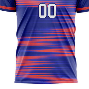 Conjunto de Ropa Deportiva de Poliéster con Diseño Impreso Único, Jersey de Fútbol con Servicio OEM, Jersey de Fútbol Sublimado Personalizado de Manga Corta - Product Image 3