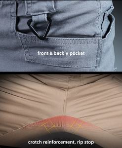 Uniforme Táctico de Seguridad Personalizado, Pantalones de Verano con Bolsillos Multifuncionales, Pantalones de Seguridad de Algodón para Entrenamiento Táctico en Campo - Product Image 5