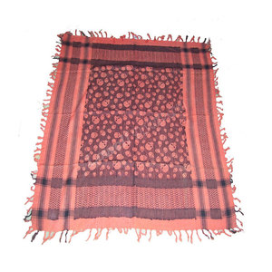 Tactical Desert Scarf Big <b>Small</b> Skull Design Summer Shemagh Scarf Lightweight Breathable Arab Wrap Head Neck Face - Product Image 5