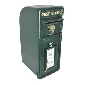 Affordable Irish Green Post <b>Box</b> Weatherproof Garden Farmhouse Wall Mount Decorative Letter <b>Box</b> Handicrafts - Product Image 1