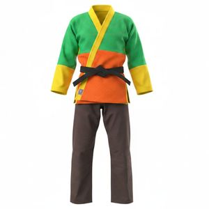 Uniforme de Taekwondo léger et respirant en polyester/coton pour adultes, compétitions, logo personnalisé, vente directe d'usine - Product Image 1