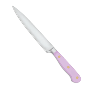 Premium Stainless Steel Utility <b>Knife</b> with Lavender Riveted Handle <b>Sharp</b> <b>Kitchen</b> Blade for Food Preparation Vegetable Meat - Product Image 5