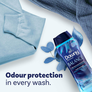 Downy Balance In-Wash <b>Laundry</b> Scent Booster <b>Beads</b>, Crisp Rain and Blue Eucalyptus scent, 24 oz <b>laundry</b> scent <b>beads</b>, Long-lasting - Product Image 3