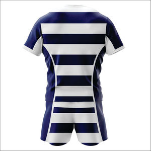 Camiseta de Rugby de Alta Calidad con Impresión Digital, 100% Poliéster, Impresión 3D Personalizable, Uniforme de Rugby Unisex para Adultos - Product Image 5