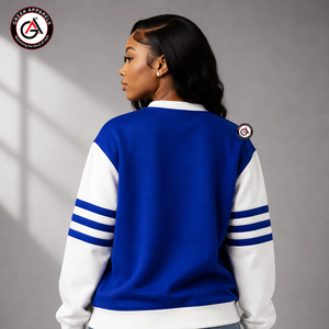 เสื้อคาร์ดิแกนอะคริลิกปักลาย Zeta Phi Beta สำหรับผู้หญิง |   เสื้อคาร์ดิแกนปักลาย ZOB Sorority สำหรับผู้หญิง สไตล์สั่งทำพิเศษ - Product Image 2