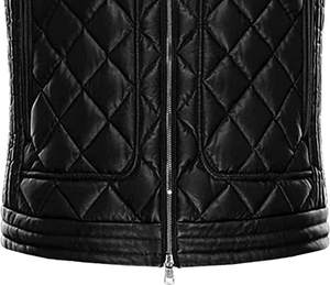 Top Selling Racing Jersey Leather Motorcycle Vest Men Custom Breathable Outdoor Biker Waistcoat Premium Quality OEM 2026 - Product Image 4