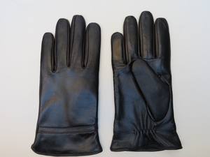Gants d'hiver en cuir pour hommes, pour sports de plein air, cyclisme, écran tactile, antidérapants - Product Image 6