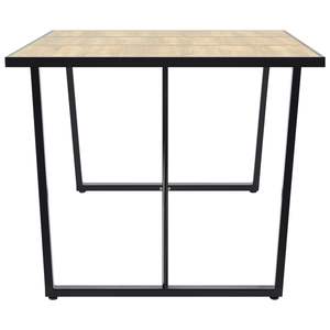 Table à manger en chêne avec structure noire - Product Image 3