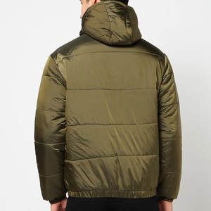 Veste matelassée pour homme, légère et chaude, idéale pour l'extérieur, col montant, pour une protection supplémentaire - Product Image 3