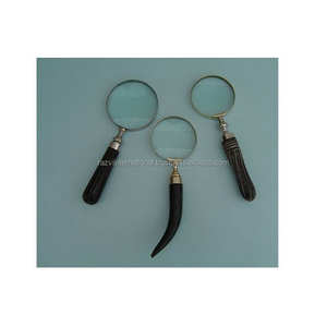 Highly Decorative Pure Brass <b>Magnifying</b> <b>Glass</b> Unique Designs <b>Magnifier</b> <b>Glass</b> for Enhanced Visual Experience - Product Image 1