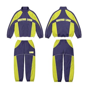 Ensemble veste coupe-vent et pantalon unisexe taille XL avec logo personnalisé, short de créateur imperméable personnalisé, survêtement tendance - Product Image 5