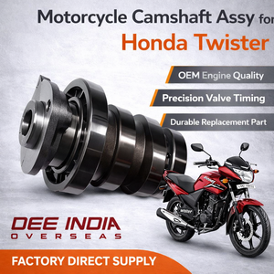Ensemble d'arbre à cames OEM pour moto Honda Twister |   Ensemble d'arbre à cames de calage de soupape de moteur |   Pièce de rechange haute performance - Product Image 3