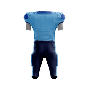 Uniforme de football américain respirant en polyester de qualité supérieure, couleur personnalisée, impression de logo sur mesure, vêtements de sport très demandés - Product Image 3