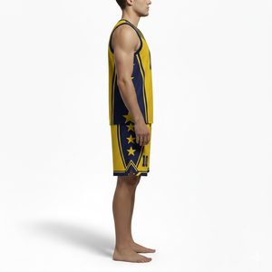 Uniforme de baloncesto personalizado con logotipo a precio razonable, ropa deportiva, MOQ bajo, servicio OEM personalizado, uniforme de baloncesto - Product Image 3