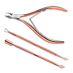 Coupe-cuticules de précision professionnel en acier inoxydable pour manucure détaillée et élimination des peaux mortes - Product Image 4