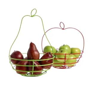 Panier à fruits en métal de luxe, organisateur de rangement élégant pour le comptoir de cuisine, pour la décoration de la maison - Product Image 2