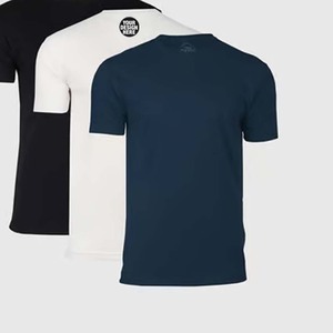 T-shirts à capuche personnalisés imprimés en tissu tri-mélange |   T-shirt à capuche tri-mélange de qualité supérieure et haut à manches longues Bella Canvas tri-mélange - Product Image 1