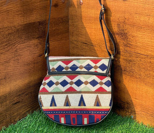 Nuevo bolso bandolera Jacquard de cuero genuino de gran venta, multiuso, nuevo diseño Vintage, bandolera, producto a granel de tarifa barata - Product Image 5