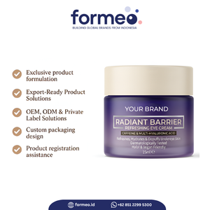 Crème pour les yeux 15ml à la caféine et à l'acide hyaluronique, anti-poches, pour tous types de peaux, marque privée OEM/ODM - Product Image 3