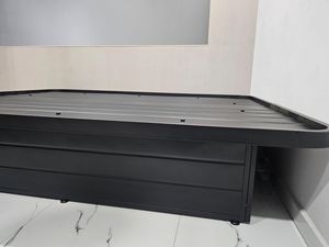 Hotel Grade Metal <b>Platform</b> <b>Bed</b> <b>Frame</b> with Solid Steel Base Storage Design No Box Spring Required for Commercial Use - Product Image 3