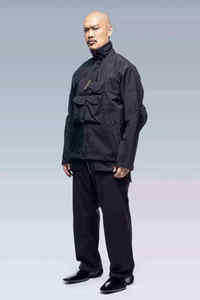 Chaqueta Táctica Techwear para Hombre, Estilo Cyberpunk, Multibolsillos, Impermeable, Cortavientos, Funcional, Urbana, con Capucha, para Exteriores - Product Image 6