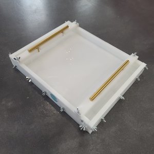 <b>Top</b> Attractive Design <b>Resin</b> Serving Tray for Office and Hotels Coffee and Tea Serving Epoxy <b>Resin</b> Tray - Product Image 3