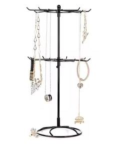 Expositor de Joyería Metálico Decorativo, Organizador de Joyas en Forma de Árbol - Product Image 4