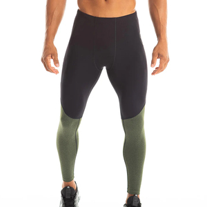 Pantalons de compression de haute qualité pour la gym et l'exercice, en stock, collants de sport à séchage rapide pour la course et l'entraînement. - Product Image 1