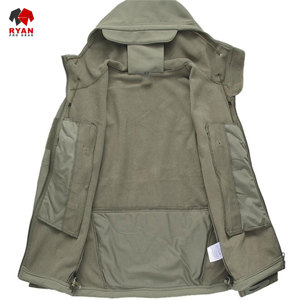 Veste Softshell de Qualité Supérieure pour Hommes, Fermeture Éclair, Tissu Respirant avec Logo Personnalisé, Vêtement Casual - Product Image 4