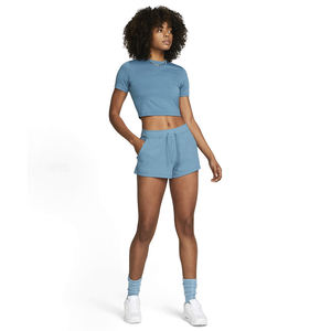 Custom Made Logo Breathable Running Gym Shorts Sweat Training Workout Fitness Athletic Sports Cotton <b>Elastic</b> Waist Casual Women - Product Image 6