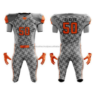 Conjunto de Uniforme de Fútbol Americano Personalizado Directo de Fábrica OEM, Transpirable, Manga Corta, Precio al por Mayor - Product Image 6