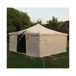 Tente de camping extérieure en toile imperméable de qualité supérieure, tente familiale de secours en cas de catastrophe, tente pour réfugiés, taille personnalisée, prix de gros abordable - Product Image 1
