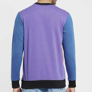 High Quality OEM Pullover Plain Dyed Blank Crewneck Cotton Custom Printed <b>Sweatshirt</b> For Men - Product Image 2