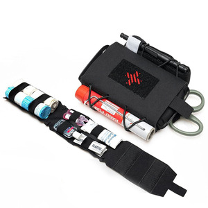 Waterproof leather emergency supply for portable first aid kits medical <b>tools</b> medicines and compact travel storage for sale - Product Image 4