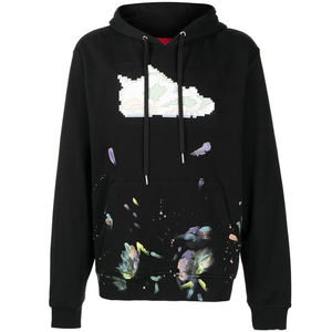Sweat-shirt à capuche de luxe pour homme, 100 % coton épais, broderie personnalisée, tissu polaire d'hiver de qualité supérieure pour un confort optimal, teinture unie - Product Image 1