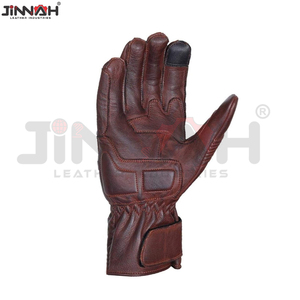 Servicios OEM, Guantes de Motocicleta de Buena Calidad, Impresión de Logotipo Personalizado, Guantes de Motocicleta de Cuero para Carreras - Product Image 6