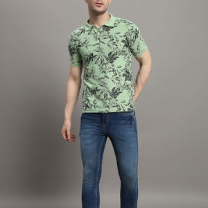 Chemise de golf personnalisée pour hommes avec logo, imprimé intégral, jersey en polyester, motif sublimation, lettres, séchage rapide, manches courtes, haute qualité - Product Image 4