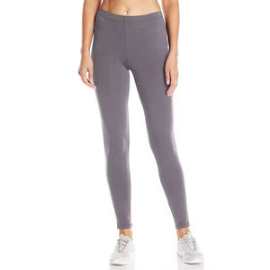 Ensemble de sport décontracté pour femmes, taille haute, en polyester et élasthanne, couleur unie, grandes tailles, pour la gym, la course et le yoga, avec leggings push-up, vente en gros - Product Image 5