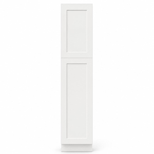 Gabinete de Despensa de 18 Pulgadas de Alto, Estilo Shaker Blanco de 84 Pulgadas de Alto y 27 Pulgadas de Profundidad, RTA, Directo de Fábrica en Vietnam - Product Image 1