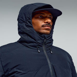 Chaqueta de Plumón para Hombre 2026, Venta al Por Mayor, Alta Calidad, Tallas Grandes, Color Sólido, con Capucha, Abrigo Acolchado Cálido - Product Image 4