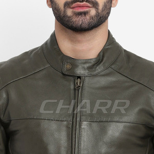 Veste d'hiver en cuir pour homme, design de haute qualité, coupe flexible et style moderne élégant pour un usage quotidien - Product Image 6