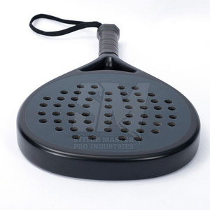 Latest Design 3K Carbon <b>Face</b> Padel Racket Professional Manufacture Lightweight Carbon Sports Equipment For Training Use - Product Image 6