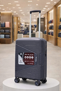 Luxury PP Material Durable Hard Shell Travel Suitcase TSA <b>Lock</b> 360 Spinner <b>Wheel</b> Luggage USB Charging Port Large Capacity - Product Image 6