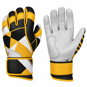 Gants de frappe de baseball sur mesure de haute qualité, design unique par un fabricant professionnel à bas prix pour les joueurs de softball - Product Image 1