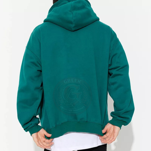 Sudadera con Capucha Extra Grande Clásica para Hombre, de Algodón Grueso Premium, para Colecciones de Ropa Urbana Contemporánea - Product Image 4